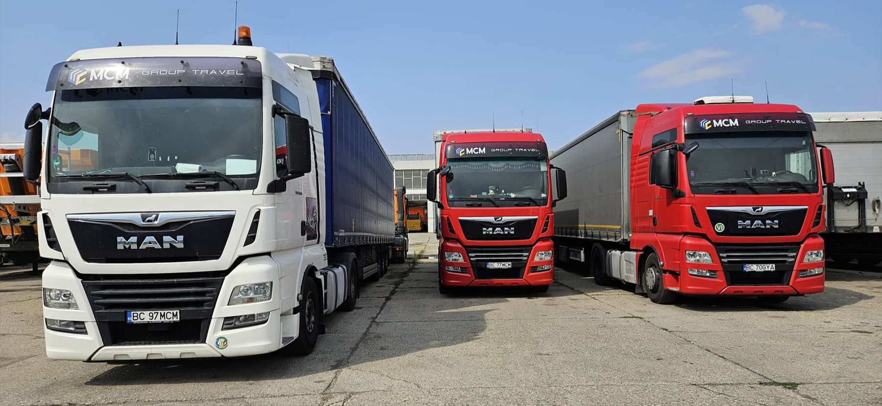 camioane MCM Group Travel