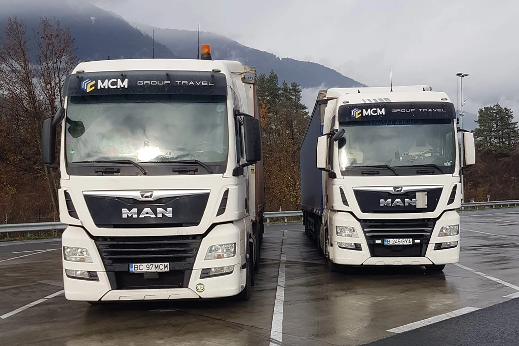 camione MCM Group Travel