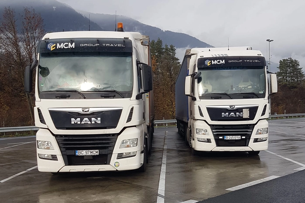 camioane MCM Group Travel